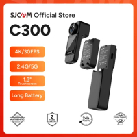 SJCAM C300 Pocket Action Camera 4K FHD With Long Battery Life Video 30M Waterproof 5G WiFi Camera Sport Action Cam