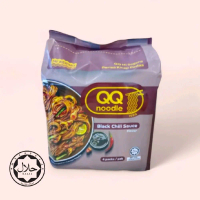 QQ Noodles Mee Black Chili Halal Flavor 4 Packs Per Pack Instant Noodle Snack