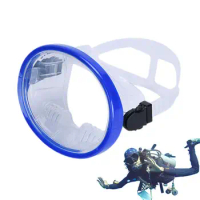 Freediving Goggles Face-Friendly Fisherman's Goggles HD Mirror Diving Face Shield Spearfishing Face Shield Spearfishing Goggles
