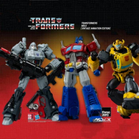 【In Stock】3A Threezero Transformers MDLX Bumblebee Optimus Prime Megatron Vintage Animation Ver. 40th Anniversary Action Figure