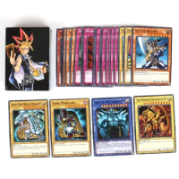 English Yu Gi Oh Cards Playing Game Trading Battle Structure Deck Carte Dark Magician Collection yugioh Playing Card Game Toy