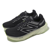 【NEW BALANCE】慢跑鞋 Fresh Foam X 1080 V13 2E 寬楦 男鞋 黑 螢光黃 厚底 運動鞋 NB(M1080H13-2E)