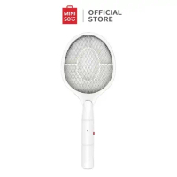 Miniso Raket Nyamuk Mosquito Swatter Zapper Racket Battery Powered Safe dan Efficient Jaring Tiga La