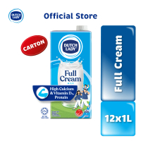 DUTCH LADY UHT MILK FULL CREAM 12x1L / 2x1L