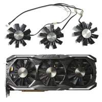 New 87MM 4PIN GA92S2U DC 12V 0.46A GTX1080 GPU Fan for ZOTAC GTX 1080 1070 Ti AMP Extreme+ Graphic Card Cooling Fan