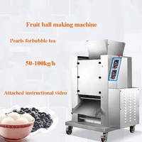 Bubble Milk tea cassava ball making machine tapioca pearl ball taro ball cassava ball maker machine popping boba pearl machine