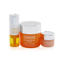倩碧 Clinique - Derm Pro 解決方案（針對疲倦的皮膚）：超級防禦 SPF 25 50ml+ 鮮榨每日精華 8.5ml+ 專屬眼睛 5ml