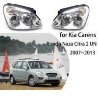Headlight Assembly for Kia Carens Rondo Naza Citra 2 UN 2007~2013 Front Fog Light Bumper Corner Halogen Side Lamp LED Accessorie