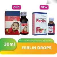 Ferlin Drops untuk Memenuhi Kebutuhan Vitamin & Zat Besi Anak (30 ml)