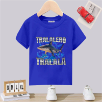 Kaos Anak-anak Perempuan dan Laki-laki Lengan Pendek anomali TRALALERO TRALALA Umur 2-10Thn