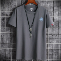 ZD 6XL t shirt Men Cotton Oversize Korea Style Print Causal Short Sleeve Fashion Tops