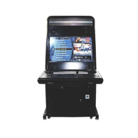 1500 Games 32 Inch 2 Player Arcade Video Game Console With Stools