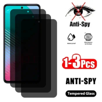 1-3Pcs Privacy Tempereed Glass Screen Protector for Samsung A72 A73 M52 M54 F54 A71 5G UW Anti-Spy