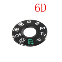 For Canon 5D2 5D3 5D4 60D 70D 6D 7D 80D 600D 700D 7D2 5Ds mode dial pad turntable patch, tag plate nameplate Camera repair parts
