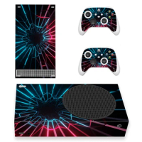 Geometry Design For Xbox Series S Skin Sticker Cover For Xbox series s Console and 2 Controllers