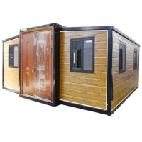 20ft 40ft Villa With 3 bedrooms luxury hurricane proofflat foldable expandable container other homes prefab tiny houses