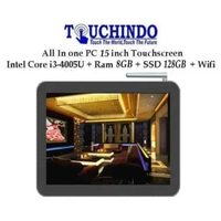 All In One PC Quadcore J1900 Touchscreen 15 inch