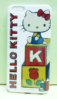 【震撼精品百貨】Hello Kitty 凱蒂貓 HELLO KITTY IPHONE PLUS 6/6S 手機殼-白色底 震撼日式精品百貨
