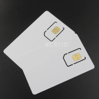 128K 4G Programable Blank SIM Card GSM WCDMA LTE SIM Card 2FF/3FF/4FF with ICCID IMSI KI OPC(OP) for Operator Milenage algorithm