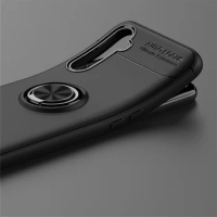 For Realme 6 Pro Case For Realme XT X X2 5 Pro Shockproof Silicone Magnetic Ring Phone cover for Realme 6 Q C3 3i 2 Pro X2 Pro