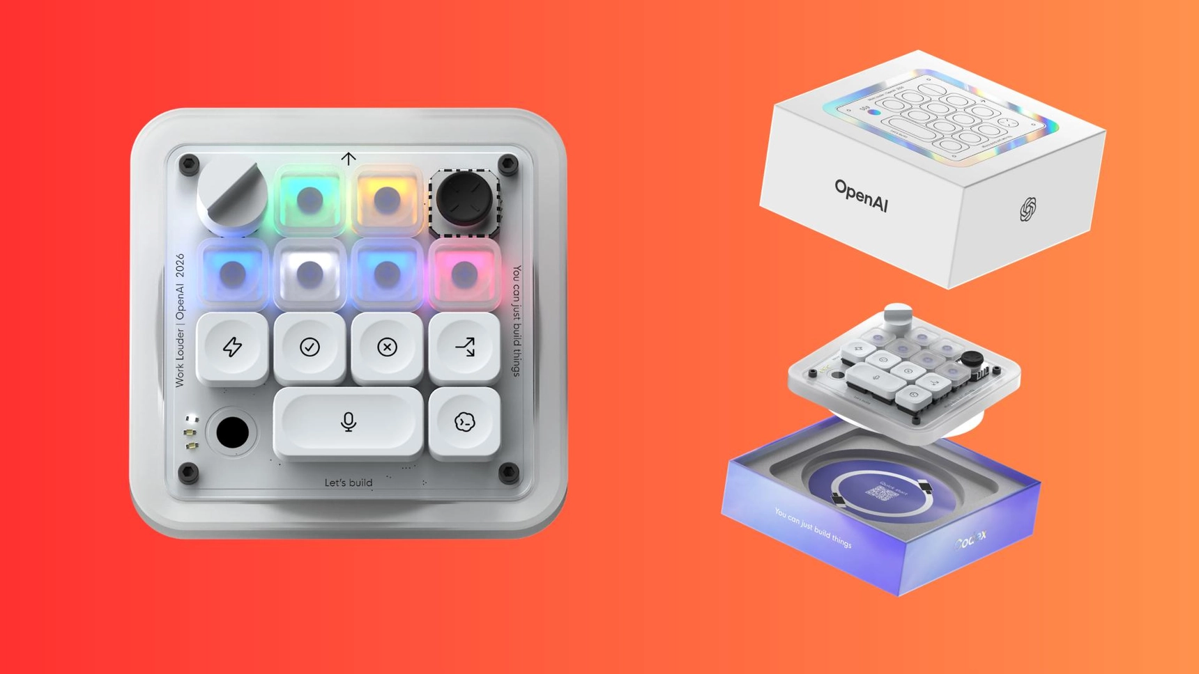 OpenAI launches Codex Micro: A $230 RGB keypad for controlling AI coding agents
