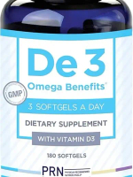 PRN De3 Dry Eye Ultra Pure rTG Omega 3 – Support for Dry Eyes - 2240mg EPA & DHA – New & Improved-Bu