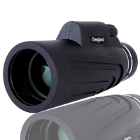 Outdoor Monocular 50x52 Handheld Telescope with Phone Clip Military HD Professional Hunting Camping Scopes Hunting Telescope