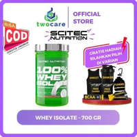 Scitec Nutrition 100% Whey Isolate 700gr Whey Isolate Protein Strawberry|Handuk