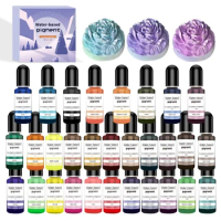Dye Liquid Color for Wax Melts, 30 Colors Highly Concentrated