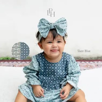 Little Palmerhaus - Baju Lebaran 2026 - Saraya Baby Girl Gamis (Baju Gamis Bayi Usia 0-12 Bulan) 6-1