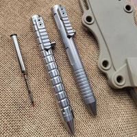 1 Piece Titanium Alloy Bolt Ball Point Pen Compatible with M22 Refill