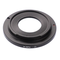 Adapter Ring C Mount Movie Lens Macro for Sony NEX A7S A7R A7II A7 A6000 A5000 Camera