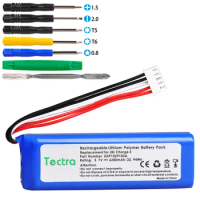 Tectra 1Pcs 3.7V 6200mAh Battery Pack for JBL Charge 3 GSP1029102A CS-JML330SL