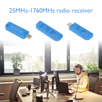 Digital USB 2.0 TV Receiver DAB FM RTL2832U R828D SDR RTL-SDR A300U Tuner Donglet