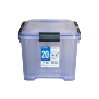 【KEYWAY】聯府防潮整理箱20L-1入滑輪收納箱K20