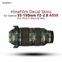 Hinefilm Skin for tamron 35 150 sony Lens Sticker for Tamron 35-150mm F2-2.8 Di III VXD A058 Lens Skin 35150 Wrap Cover Film