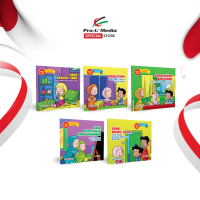 Seri Adab 5 Buku, Belajar Adab Agama Islam - Nisa Yustisia - Cergam Anak - Proumedia Official Store
