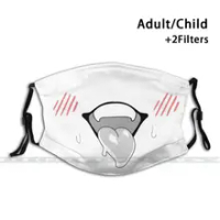 Lust 4 Senpai Fashion Cetak Dapat Digunakan Kembali Lucu Pm2.5 Filter Masker Wajah Mulut Hentai Komik Komik Lucu Cinta Yang Indah