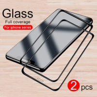 2pcs/lot for Iphone 7 8 Plus 6 S 6s Tempered Glass Screen Protector on The for Apple Iphone XS Max XR Protective Glas Cover Film