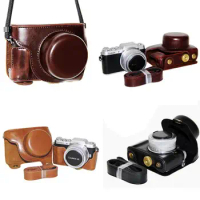 Full body Precise Fit PU leather digital camera case bag cover for Panasonic Lumix DC-GF10 GF9 GF8 GF7 GX900 GX950 GX850 GX800