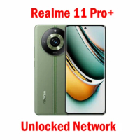 New Realme 11 Pro Plus + Phone 5G MTK Dimensity7050 6.7inch OLED 200MP Camera 5000mAh 100W Super Charge Global Rom