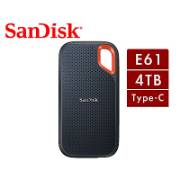 SanDisk E61 4TB 行動固態硬碟 Type-C