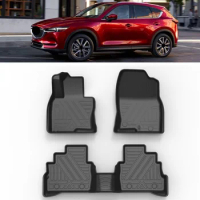 Car Mats Fit For Mazda CX-5 Cx5 2017 2018 2019 2020 2021 Rubber 3D Floor Trunk Mat Carpets