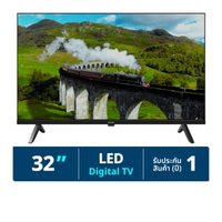 ฟิลิปส์ ทีวี LED HD รุ่น 32PHT5019/67 ขนาด 32 นิ้ว สีดำ