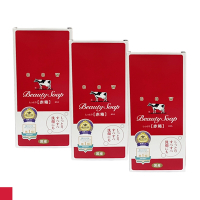 日本 牛乳石鹼 牛乳香皂 紅盒 6入/盒 3盒組