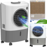 MC18M Evaporative Air Cooler with 2-Speed Fan, 53.4 dB - 500 sq. ft. Coverage Evaporative Air Cooler Portable