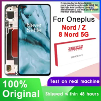 Original 6.44" LCD For OnePlus Nord AMOLED Display Touch Screen Digitizer Assembly For OnePlus 8 Nord 5G / OnePlus Z Replacement