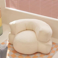 Nordic Lazy Sofa Living Room Creative Tatami Chair Ins Bean Bag Lying Chair Puffs Sofa Bean Bag Lounge Chairs Bean Bag Chairs