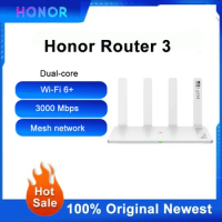 Original Honor Router 3 Wifi 6+ 3000Mbps 2.4 GHz &amp; 5 GHz Dual-core 128 MB Wireless wifi extender Smart Home Router Easy setup