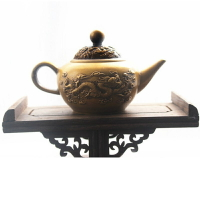 黃銅功夫茶壺純銅手把壺做舊老銅壺乾隆茶壺仿古玩收藏茶道裝飾品